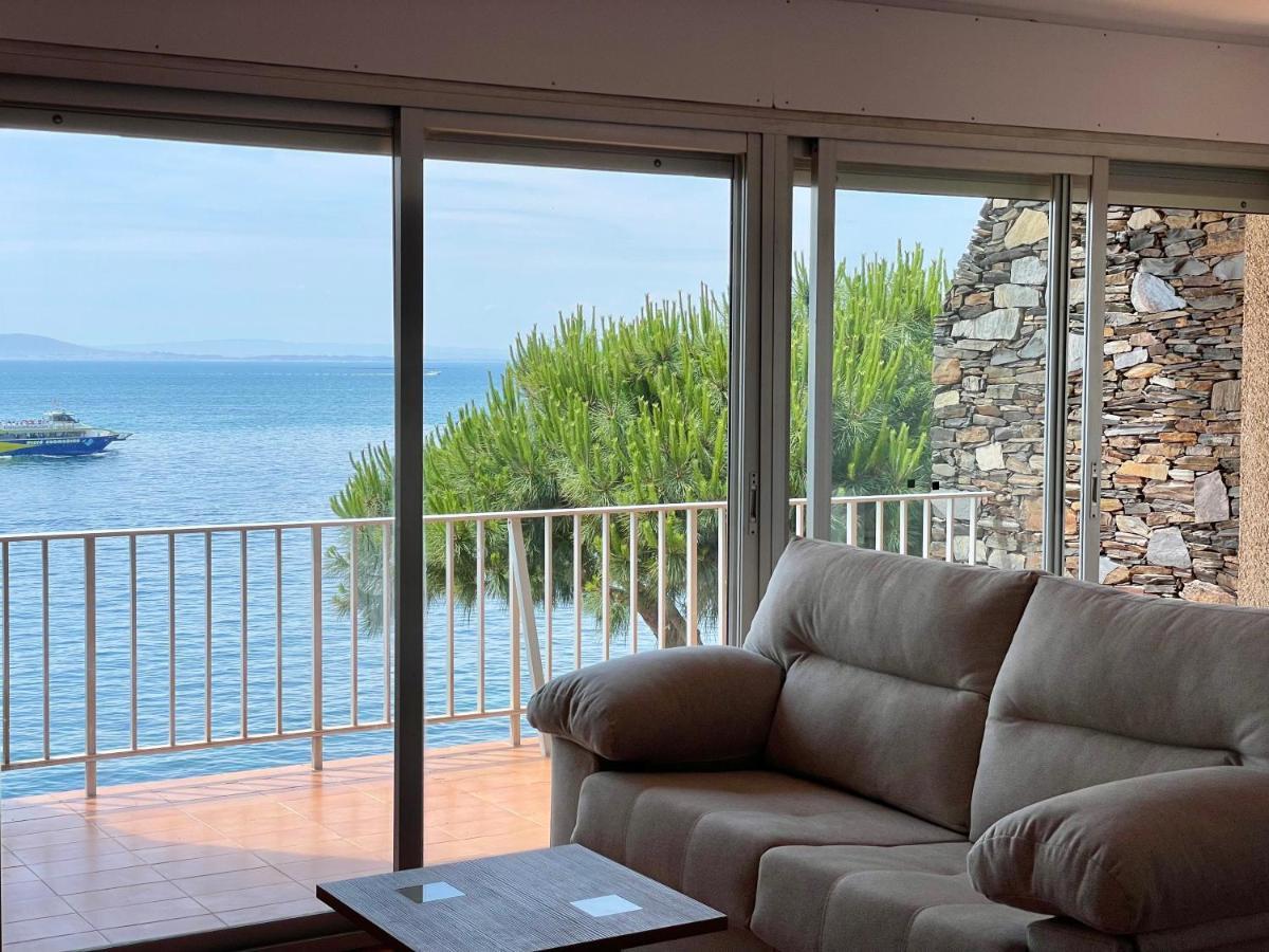 Luminoso Apartamento Frente Al Mar Con Piscina 로지즈 외부 사진